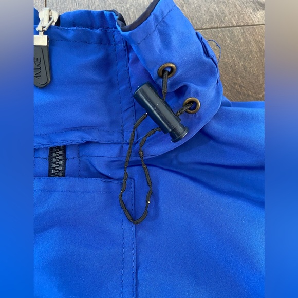 Vintage Nike Men's‎ Blue and Black Jacket size L/XL - Picture 10 of 12